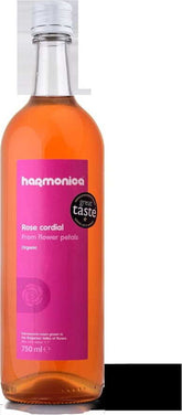 Σιρόπι με γεύση τριαντάφυλλου BIO 750 ml - HARMONICA